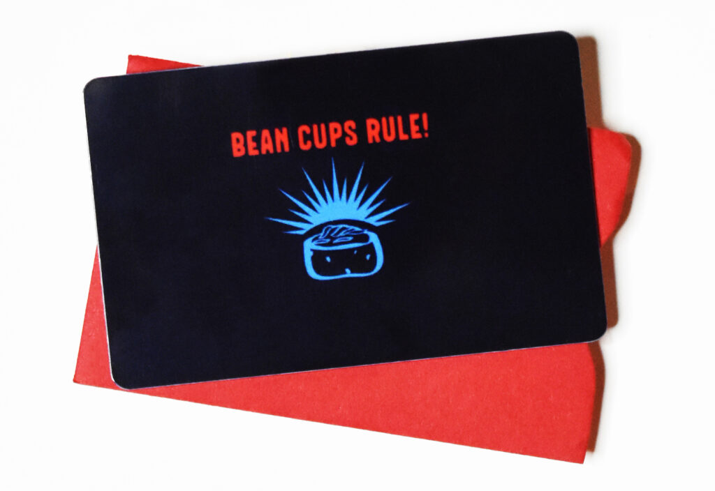 Teka Molina Bean Cups Rule Black Gift Card